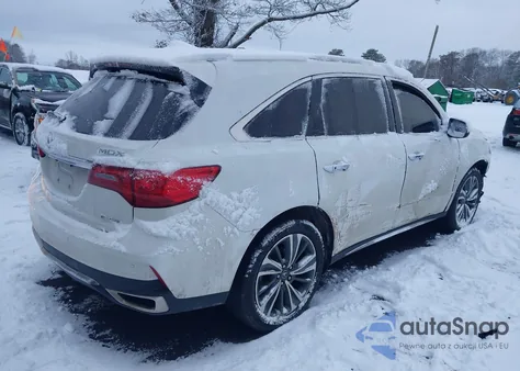2019 Acura Mdx Tech Pkg z USA, uszkodzony, nr VIN 5J8YD4H56KL011571